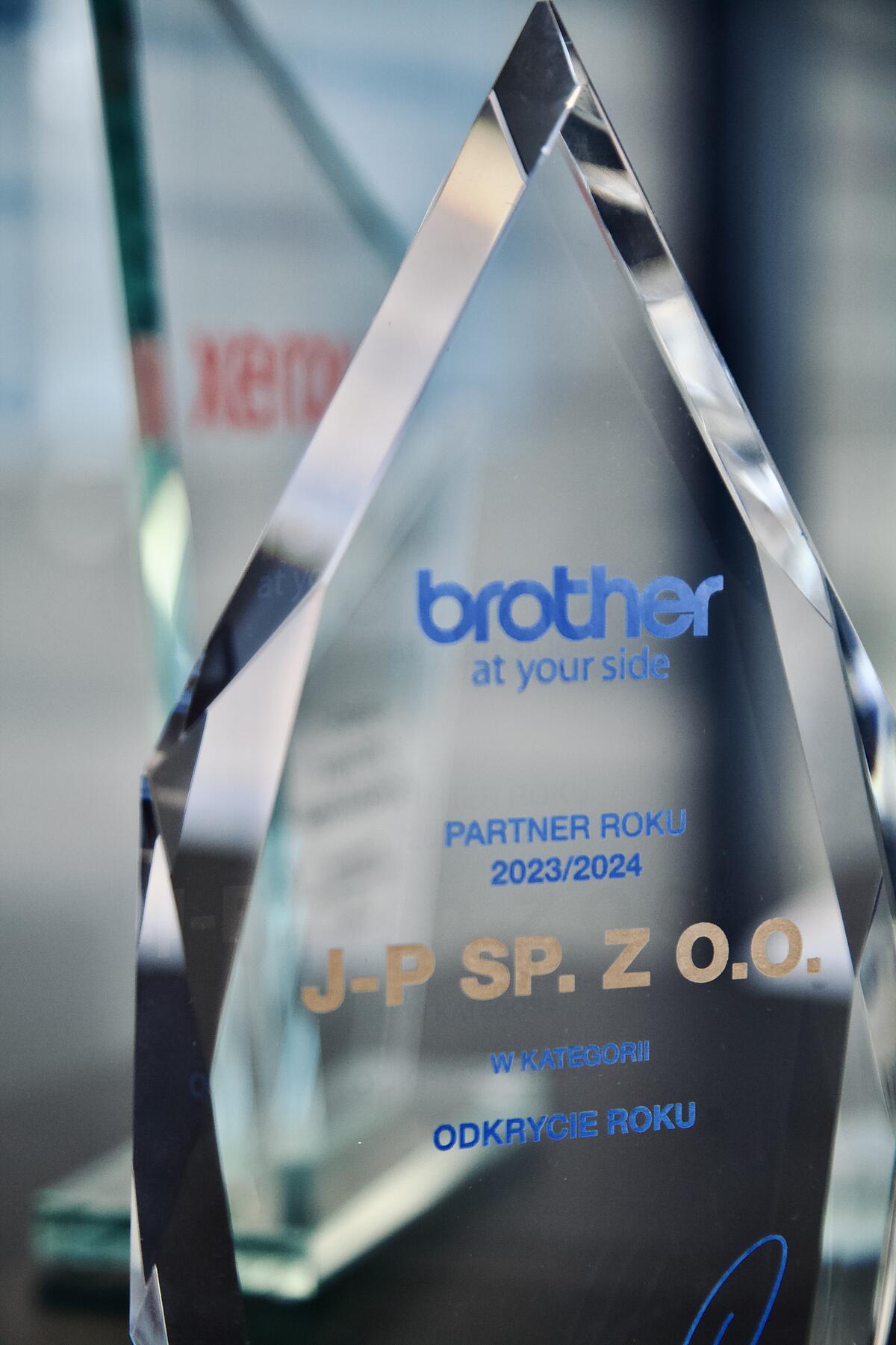 "Discovery of the Year" award at Brother Dealer Day 2024 conference